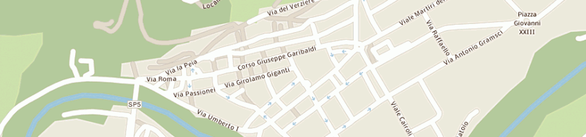 Mappa della impresa giuria vescovile di fossombrone a FOSSOMBRONE