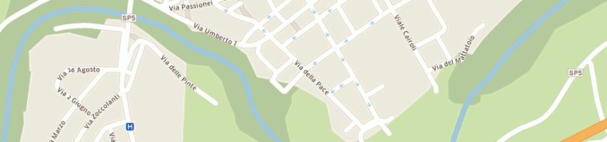Mappa della impresa casa argento srl a FOSSOMBRONE