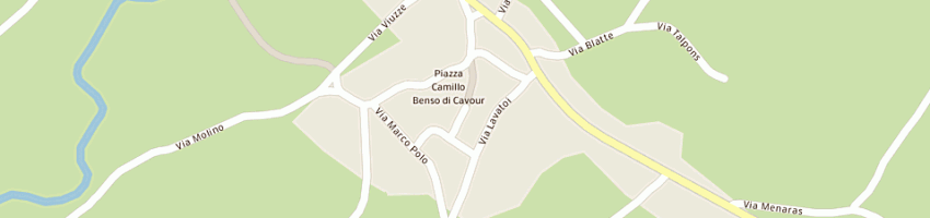 Mappa della impresa de piero giancarlo a ZOPPOLA