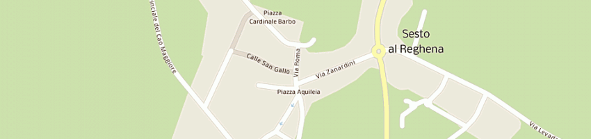Mappa della impresa salone emanuela a SESTO AL REGHENA