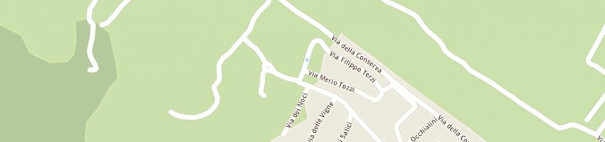 Mappa della impresa severini alessandra a FOSSOMBRONE