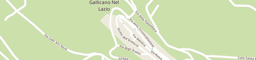 Mappa della impresa libertini carla a GALLICANO NEL LAZIO