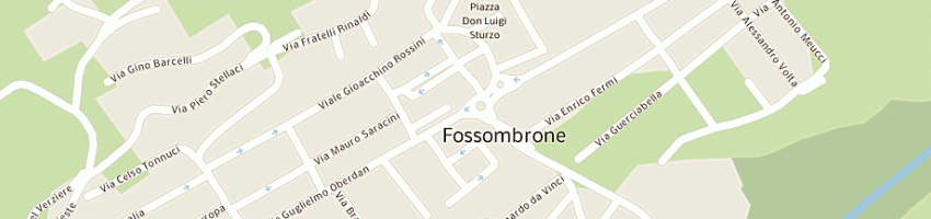 Mappa della impresa art out di gaudenzi michela a FOSSOMBRONE
