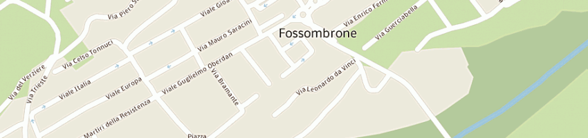 Mappa della impresa grelli roberto a FOSSOMBRONE