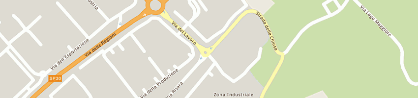 Mappa della impresa sapil (srl) a MONTELABBATE