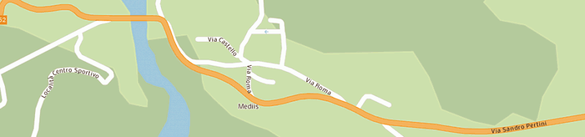 Mappa della impresa bar alla posta di pacelli marianna a SOCCHIEVE