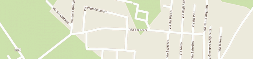 Mappa della impresa pelletterie onorati snc a CISTERNA DI LATINA