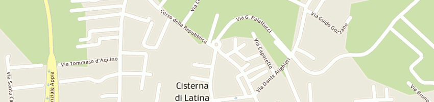 Mappa della impresa essequadro srl a CISTERNA DI LATINA