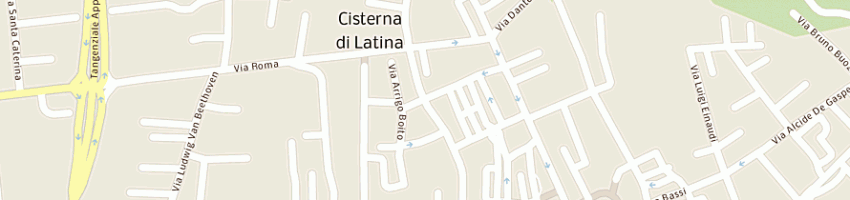 Mappa della impresa pontrella michele a LATINA