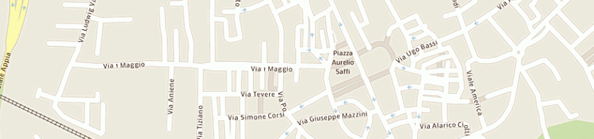 Mappa della impresa rolletti pietro a CISTERNA DI LATINA