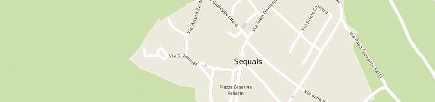 Mappa della impresa scuola elementare a SEQUALS