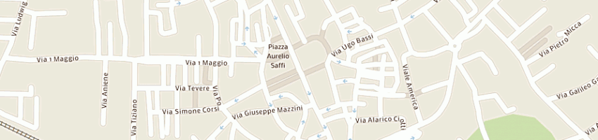 Mappa della impresa alce di albertini andrea e c sas a CISTERNA DI LATINA