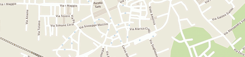 Mappa della impresa magnanti manuela a CISTERNA DI LATINA