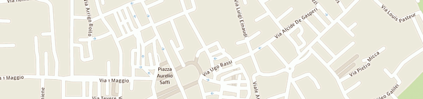 Mappa della impresa circolo bocciofilo cisterna a CISTERNA DI LATINA
