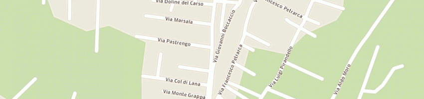 Mappa della impresa centro latticini di damiani e c snc a CISTERNA DI LATINA