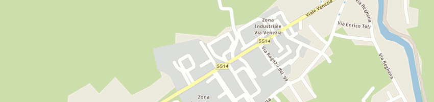 Mappa della impresa orr (snc) a PORTOGRUARO