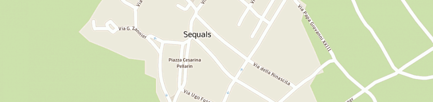 Mappa della impresa grafiche tielle srl a SEQUALS