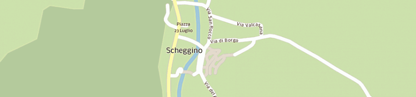 Mappa della impresa albergo ristorante del ponte snc di strappato rita a SCHEGGINO