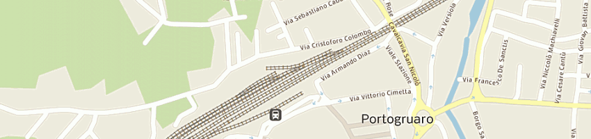 Mappa della impresa studio gestione sinistri srl a PORTOGRUARO