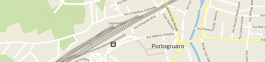 Mappa della impresa appolonio alessandro a PORTOGRUARO