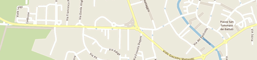 Mappa della impresa rossano maurizio a PORTOGRUARO