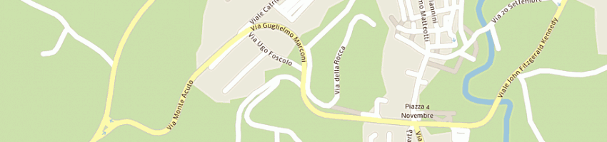 Mappa della impresa comune di pergola a PERGOLA