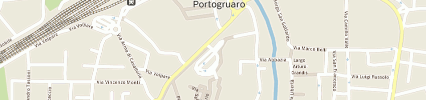 Mappa della impresa atvo spa a PORTOGRUARO