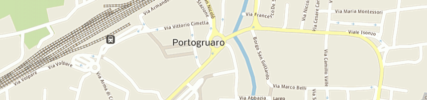 Mappa della impresa cin cin snc di cester innocente e c a PORTOGRUARO