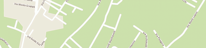 Mappa della impresa bartolomucci luciano a CISTERNA DI LATINA