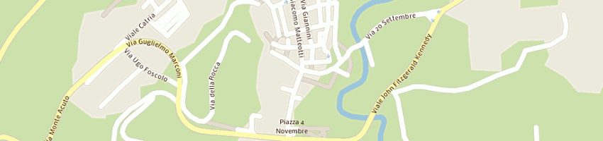 Mappa della impresa olivanti massimo a PERGOLA
