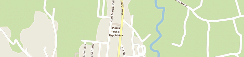 Mappa della impresa musei dei bronzi dorati e della citta'di pergola a PERGOLA