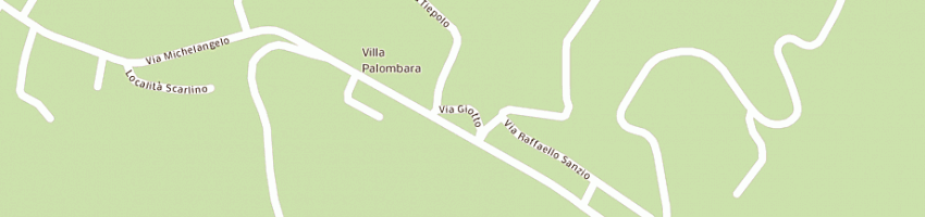 Mappa della impresa la bottega dei sapori a MONTEFELCINO