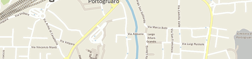 Mappa della impresa bortolussi e dal don sas di bortolussi stefano dal don renato e c a PORTOGRUARO