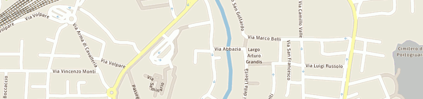 Mappa della impresa capitanio antonio a PORTOGRUARO