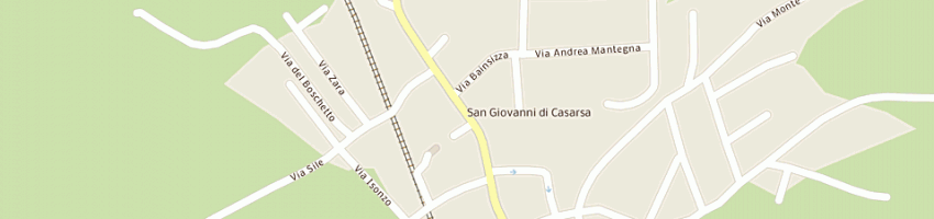 Mappa della impresa trattoria al capriolo a CASARSA DELLA DELIZIA