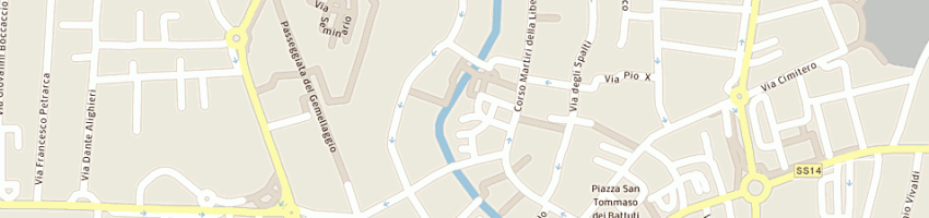 Mappa della impresa pescheria piccolo a PORTOGRUARO