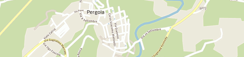 Mappa della impresa viventi francesco a PERGOLA