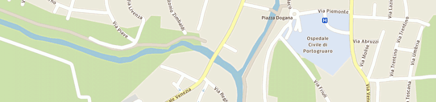 Mappa della impresa traico srl a PORTOGRUARO