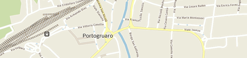Mappa della impresa narder autoveicoli sas di michele massimo e c a PORTOGRUARO