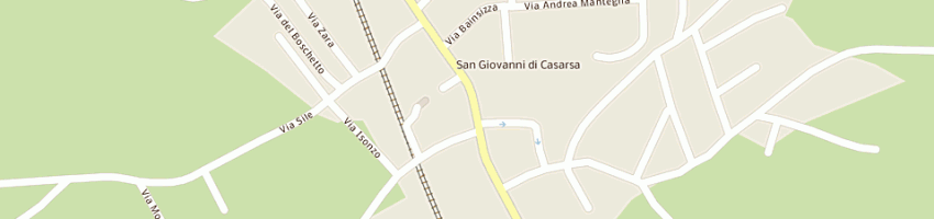 Mappa della impresa bar centrale a CASARSA DELLA DELIZIA