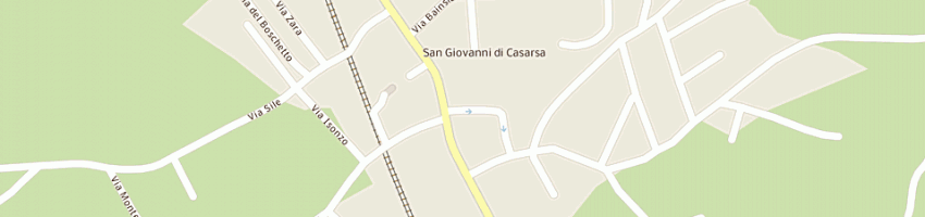 Mappa della impresa parrocchia di san giovanni a CASARSA DELLA DELIZIA
