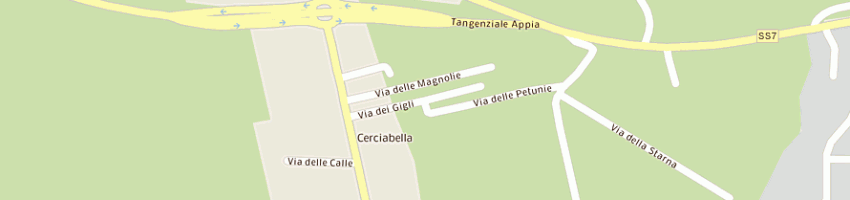 Mappa della impresa pistolesi gastone a CISTERNA DI LATINA