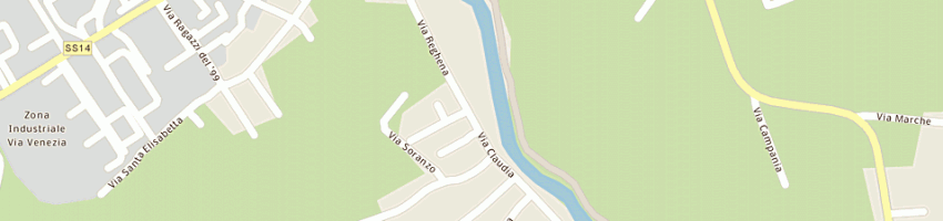 Mappa della impresa bergamasco fabio a CONCORDIA SAGITTARIA