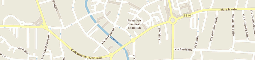 Mappa della impresa cassa di risparmio di venezia spa a PORTOGRUARO