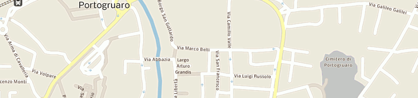 Mappa della impresa istituto professionale di stato per l'industria e l'artigianato mons vittorio d'alessi a PORTOGRUARO