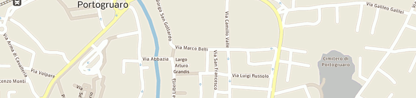 Mappa della impresa tonero associati - studio di progettazione a PORTOGRUARO