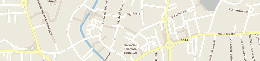Mappa della impresa assicurazioni uap italiana (spa) a PORTOGRUARO