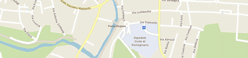 Mappa della impresa michielon dr guido dreon dr stefania cremasco dr pietro antonio a PORTOGRUARO