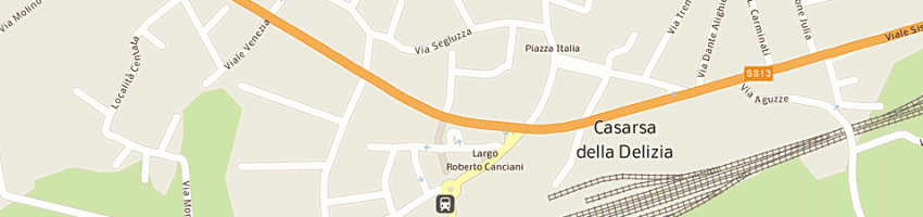 Mappa della impresa piccoli dario sport a CASARSA DELLA DELIZIA
