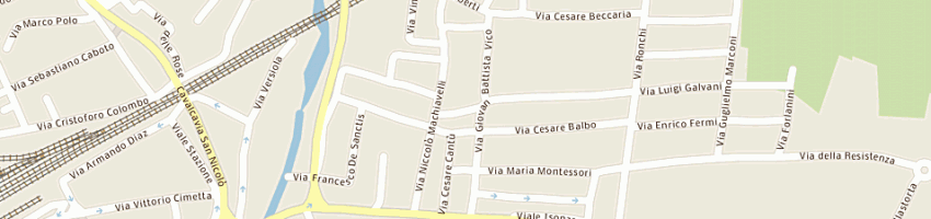 Mappa della impresa ambulatorio veterinario clinica veterinaria madonna di rosa a PORTOGRUARO